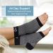 Compression Arch Support Sleeves with Gel Pads for Plantar Fasciitis & Foot Pain Relief - Medium Size (1 Pair) - Buy Online on GoSupps.com