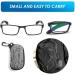 Buy LUFF 4pcs Foldable Anti-Blu-ray Reading Glasses - Ultralight & Portable Unisex +2.0 - Buy Online on GoSupps.com
