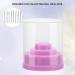 Easy to Carry Purple Nail Drill Organizer - Exquisite Design & High-Quality Materials for Home & Salon Use - Buy Online on GoSupps.com