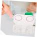20 Pack Contact Lens Containers - Portable Sweet Cases & Organizers for Cosmetics - Solustre - Buy Online on GoSupps.com