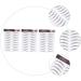 NOLITOY 3 Sheets Waterproof Eyebrow Stickers Mens Sticking Stuffers Peel Artificial Eyebrow Template 21x15cm Black - Buy Online on GoSupps.com