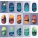 KADS Nail Stamping Plate Coconut Tree Nature Design (NA031) for DIY Nail Art - Buy Online on GoSupps.com