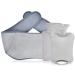 Doduo's hot bottles 3 in 1 heat bottle of rubber with fleece tract hot water bottle belt for adults hot water belt belt with hot water bottle for the neck and shoulder back legs waist heating