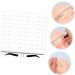  HAKIDZEL 50Pcs Eyebrow Positioning Ruler Eyebrow Shaping Template Eyebrow Ruler Sticker Eyebrow Template Eyebrow Stencil Eyebrow Shaper Kit - Buy Online on GoSupps.com