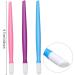 30 Pieces Plastic Handle Nail Cuticle Pusher Rubber Tipped Nail Cleaner Colored Nail Art Tool for Men and Women Christmas Valentine's Day Giving Nail Tool(Blue Purple and Pink) - Buy Online on GoSupps.com