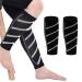 1Pair Calf Compression Sleeve for Women & Men Highly Elastic Compression Sleeves Shin Splints and Calf Support Sleeves for Fitness Running Injury Recovery Muscle Cramps Legs Pain Relief black