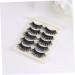 DOITOOL 5 Pairs Fake Eye Lashes Natural Eyelashes Fake Eyelashes Natural Look Dramatic Eyelashes Lashes Strips Faux Lashes Natural False Lashes Cross False Eyelashes - Buy Online on GoSupps.com