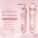 Duskofficial Razor 2 In 1 Electric Shaver Razors For Women Wet Dry Waterproof Electric Razor Bikini Trimmer for Women Silkglide Pro Shaver Removable Head (Pink) - Buy Online on GoSupps.com