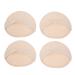 Foot Cushion Pointe Shoe Toe Pads Stress Pain Relief 2 Pairs High Heeled Shoes Breathable Forefoot Pad Forefoot Patch (Skin Color)