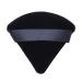 XGGLH Triangle Powder Puff Sponge Powder Puff with Ribbon Washable Powder Puff for Face Nose Eye Makeup Accessories Black