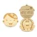 JZK Wooden Baby Milk Teeth Storage Keepsake Box Baby Tooth Holder for 4-12 years girl Birthday present little Girl Christening Gift Baby Shower