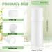 Wresty 10 Pcs 60ml/2oz Deodorant Containers Twist Up Empty Deodorant Tubes Plastic Refillable Deodorant Bottles DIY Homemade Deodorant Container Stick (white) - Buy Online on GoSupps.com
