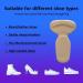 Silicone Heel Protector (6 Pairs) - Self-Adhesive Shock Absorbing High Heel Insoles in Multicolor | Comfort & Support for All-Day Wear - Buy Online on GoSupps.com