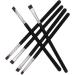 Baluue 18 Pcs Flat Eyebrow Brush Eyeliner Makeup Brush Travel Makeup Brush Eye Brush Artificial Fiber Black - Buy Online on GoSupps.com