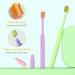 Y-Kelin Orthodontic Toothbrush 4 Pack | U-Shaped Soft Brush Head with Protective Covers for Effective Oral Care - Buy Online on GoSupps.com