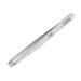 Rubis Classic Stainless Steel Slanted Tweezers for Precise Eyebrows and Hair Removal  The Emoji Collection  1K105E  Made in Switzerland  White