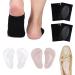 Plantar Fasciitis Arch Support Pads with Gel Compression Sleeves - Comfort Foot Pain Relief for Women Men - Buy Online on GoSupps.com