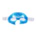 Ipetboom Pvc Shading Ice Sleep Eye Cooling Eye Patch For Sleeping Cooling Eye Pads Cold Hot Compress Eye Shades for Sleep Facial Ice Valid Bead Gel To Sleep 20x10.5x0.8cm Blue