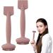 Face Brush Cleanser Dual Head Soft Face Scrubber Brush For Women | Waterproof Soft Facial Scrubber Skin Friendly Mud Film Brush For Manual Cleaning Leather Powder 2pcs - Buy Online on GoSupps.com