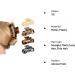 HAYHOI 4PCS Hair Claw Clips | Acrylic French Butterfly Jaw Clips Set | Leopard Print Hair Accessories for Women & Girls - Buy Online on GoSupps.com