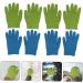 minkissy 4 Pairs Moisturizing Gloves Hands Night Mittens Dry Hands Gloves Makeup Remover Gloves Hand Softening Gloves Hands Peeling Masks Gel Gloves Spa Kit Silica Gel Miss - Buy Online on GoSupps.com