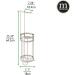 mDesign Metal Toilet Paper Holder Stand with Storage - Holds 3 Spare Rolls - Satin Finish - Buy Online on GoSupps.com