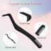 simarro 3 Pcs Eyelash Applicator Tool Set False Eyelashes Applicator Tool Remover Clip Professional Eyelashes Tweezers Curved Eyelash Eyebrow Curler for Beginners Makeup Artists (Black) - Buy Online on GoSupps.com
