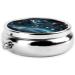 Portable 3 Compartment Pill Box - Nightsky Hanging Moon & Stars - Travel Medicine Organizer - Unique Gift for Vitamins & Fish Oil - Metal Pill Case for Purse & Pocket - Buy Online on GoSupps.com