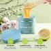 Sugar Wax Kit - Long Lasting Medium All Purpose Hair Removal with Lemon Juice for Brazilian, Legs, Arms, Bikini, Back, Chest, Face - Buy Online on GoSupps.com