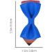 Teacher Hair Clips Pencil Bows Hair Clips for Back to School | School Hair Accessories Strong Hold Claw Clips for Kindergarten Students Cheerleader Girls Blue - Buy Online on GoSupps.com