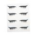 HAPINARY 4 Pairs False Eyelashes Eye Makeup Sticker Blue Tape Adhesive Man Liquid Eyeliner Halloween Plastic 1 count (Pack of 1) Blue