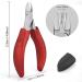 VOGARB Toenail Clippers for Thick Nails Innovative Curved Sharp Blade Heavy Duty Toe Nail Nippers for Men Adults Seniors Comfort Handle (Wine-red Single) Wine-red Single - Buy Online on GoSupps.com