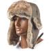 Janey&Rubbins Russian Fur Ushanka Cossack Hat - Large Brown/Leather - Buy Online on GoSupps.com