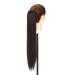 S-noilite 53cm Dark Brown Claw Ponytail Hair Extensions - Realistic Clip-In One Piece - Buy Online on GoSupps.com