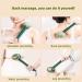 Massage Hammer - Manual Wormwood Massage Tool for Muscle Relaxation & Tiredness Relief - Perfect for Back Neck Waist & Legs - Yellow - Buy Online on GoSupps.com