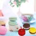 6-Cavity Macaron Shape Silicone Mold for Soap, Chocolate, Candle, Polymer Clay - Burger Hamburger Design - French Dessert Fondant Mould - Buy Online on GoSupps.com