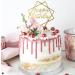 Super Drip Pink Cake Glaze - 300g | Chocolate Melts & Icing Decoration for Cakes Cookies & Muffins - International Shipping Available - Buy Online on GoSupps.com