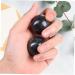 Wofashpuret Hand 2 Sets Black Marbles Gemstones - Tinkering & Massage Devices for Adults | Metal Baoding Balls - Buy Online on GoSupps.com