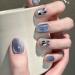 Temperament manicure pure hand-worn nail gentle short temperament white detachable nail patch.(XS) - Buy Online on GoSupps.com