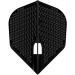 LSTYLE Dart Flights - L3 Pro Dimple Small Standard Shape - Black | For Soft Tip & Steel Tip Darts - Buy Online on GoSupps.com