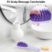 Buy Hotodeal Hair Brush for Wet & Dry - Silicone Scalp Massager for Deep Cleansing - Ideal Shampoo Brush for Men & Women | International Shipping Available - Buy Online on GoSupps.com