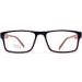 Venice Tricolor Reading Glasses for Men & Women | Stylish Modern Design | Diopters +1.00 to +3.50 (Blue Red) - Buy Online on GoSupps.com