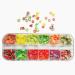 Aysekone 3D Clay Nail Art Slices - Fruit and Flower Shaped Mini Slices for DIY Crafts and Decoration - Buy Online on GoSupps.com
