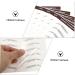 Baluue 42 Pcs Eyebrow Stickers Grooming Shaping Eyebrow Sticker Eyebrow 4d Peel Hair Water Transfer Paper - Buy Online on GoSupps.com