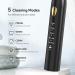 Moroluru Electric Toothbrush Dual Handle - 5 Modes, Smart Timer, 16 Brush Heads, 2 Travel Cases - IPX7 Waterproof in Black & White - Buy Online on GoSupps.com