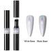 Roseflower 6 Sticks Air Cushion Chrome Powder Pencil - Holographic Nail Decoration | Shiny Metallic Effect for DIY Manicure | Durable Nail Art Tool - Buy Online on GoSupps.com