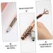 Hemoton 3 Embroidery Pen Brow Pencil Eyebrow Pen Permanent Pen Make up Aluminum Alloy Hand Pen - Buy Online on GoSupps.com