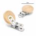 10PC Wooden Pacifier Clip Set - Nuckel Clip Holder & Dummy Chains for Babies | Baby Shower Gift - Buy Online on GoSupps.com
