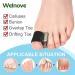2 Pairs Toe Separator & Straightener for Men & Women - Bunion Corrector & Toe Spacers for Plantar Fasciitis - Ideal for Nighttime, Running & Yoga Practice (Size: S) - Buy Online on GoSupps.com