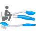 SOONHUA Long Reach Comfort Wipe, Toilet Aid for Wiping, Folding Self Wiping Assist Toilet Wand for Limited Mobility